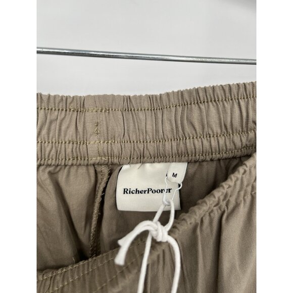 NWT Richer Poorer Women's Venice Drawstring Pants Size Medium Warm Grey - Picture 4 of 5